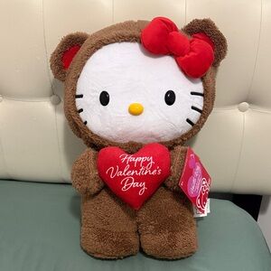 Sanrio Brown and Red Stuffed Animal